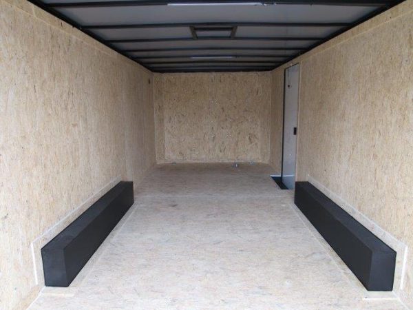 Covered Wagon 8.5 x 20 Enclosed Car Hauler – Black Trim - Image 6