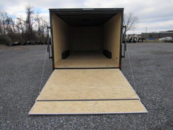 Covered Wagon 8.5 x 20 Enclosed Car Hauler – Black Trim - Image 3