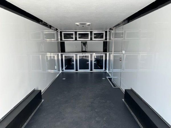 Covered Wagon 8.5 x 24 Enclosed Car Trailer – AC Unit - Image 6