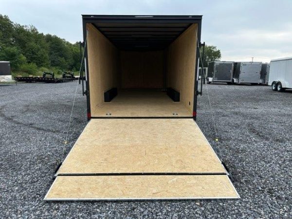 Covered Wagon 8.5 x 24 Enclosed Car Trailer – Blackout Package - Image 10