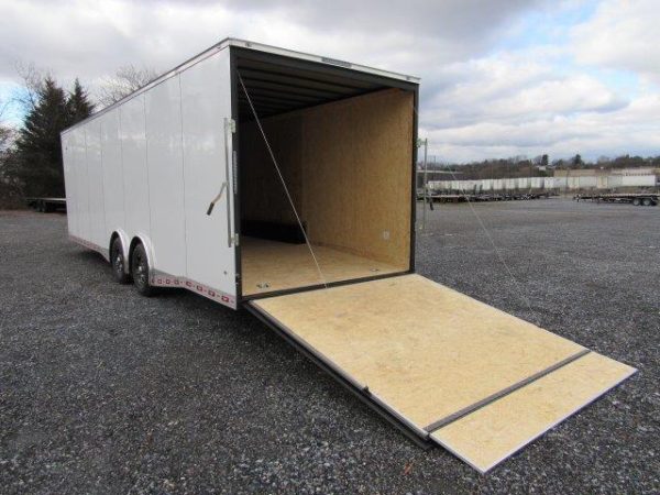 Covered Wagon 8.5 x 28 Enclosed Car Trailer – Aluminum Wheels - Image 8