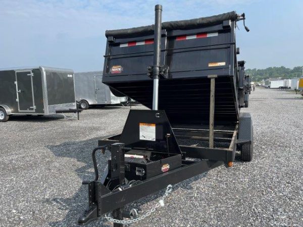 Covered Wagon 7 x 14 Prospector Dump Trailer – Telescopic - Image 6