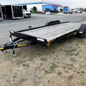 Big Tex 7 x 20 Open Wood Deck Car Hauler – Beavertail