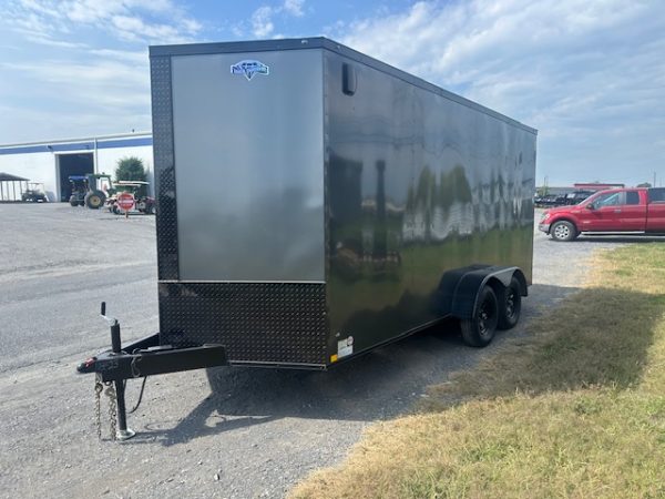 Diamond Cargo 7 x 16 Enclosed Trailer – Black Trim Package - Image 4