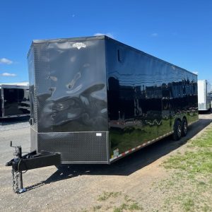 Diamond Cargo 8.5 x 28 Enclosed Car Trailer – Finished Interior