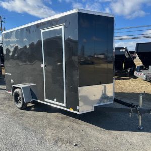 Formula 6 x 12 Enclosed Cargo Trailer – Rear Ramp Door