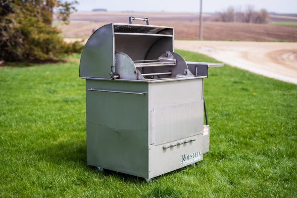 Roll Top Rotisserie Gas Grill RTRSS3630