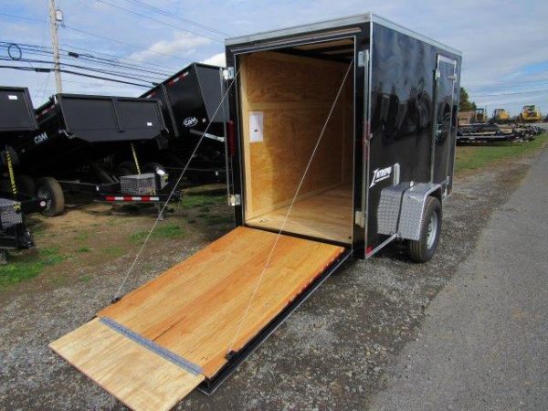 Homesteader 5 x 10 Enclosed V-Nose Cargo Trailer – Ramp Door - Image 6