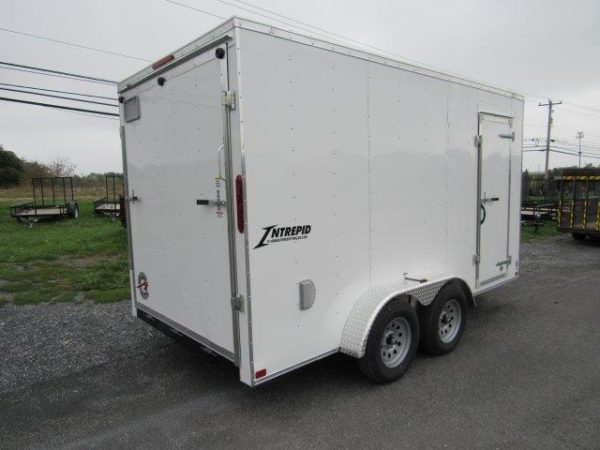 Homesteader 7 x 14 V-Nose Enclosed Trailer – 12″ Added Height - Image 7