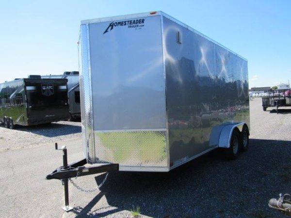 Homesteader 7 x 16 V-Nose Enclosed Trailer – 12″ Added Height - Image 4
