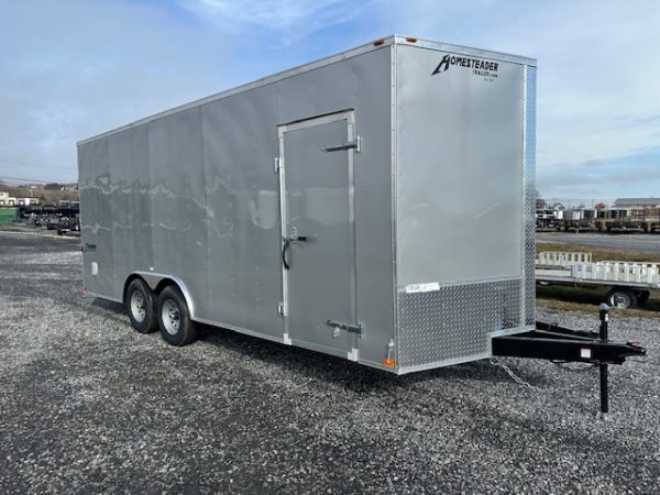 Homesteader 8.5 x 20 V-Nose Enclosed Car Hauler