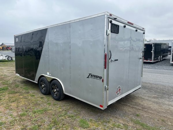 Homesteader 8.5 x 20 V-Nose Enclosed Car Trailer – Aluminum Wheels - Image 7