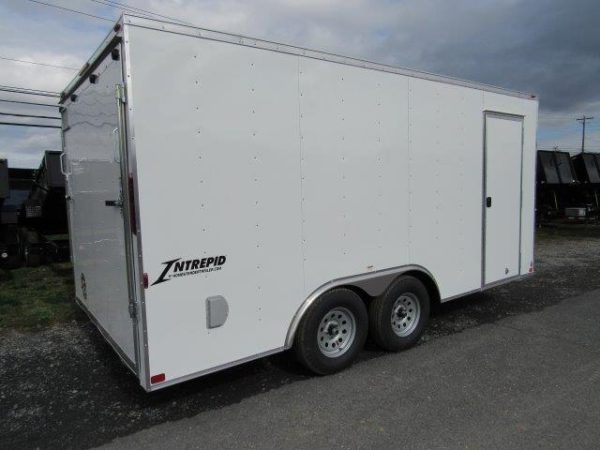 Homesteader 8.5 x 16 V-Nose Enclosed Car Hauler – Extended Tongue - Image 5