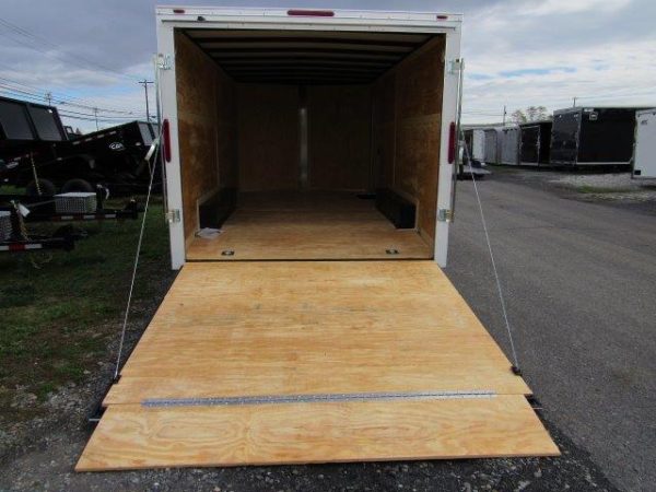 Homesteader 8.5 x 16 V-Nose Enclosed Car Hauler – Extended Tongue - Image 3