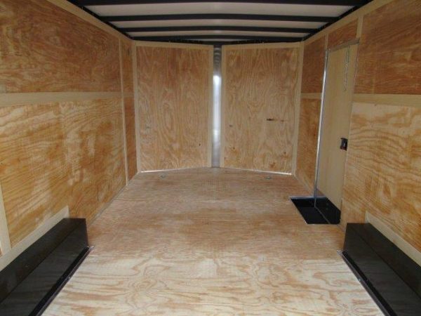Homesteader 8.5 x 18 V-Nose Enclosed Car Hauler – Extended Tongue - Image 6