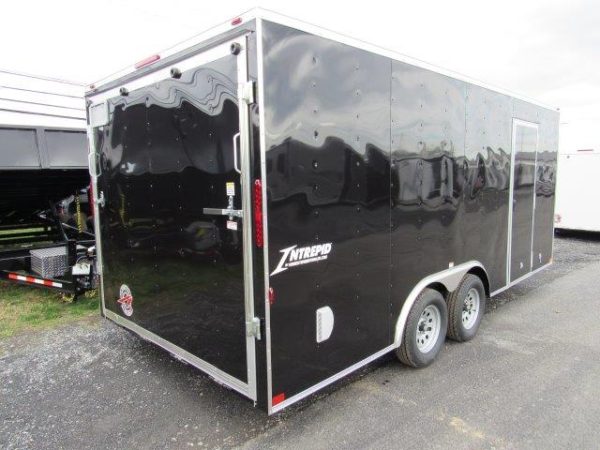 Homesteader 8.5 x 18 V-Nose Enclosed Car Hauler – Extended Tongue - Image 5