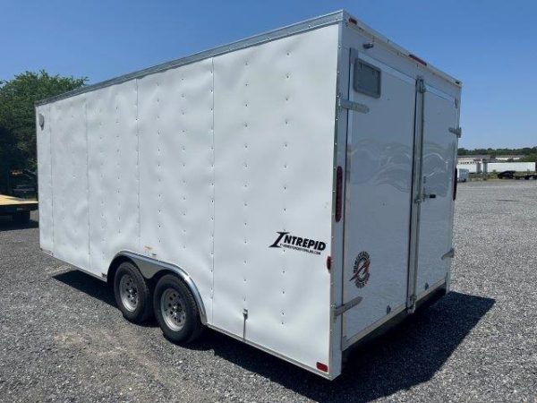 Homesteader 8.5 x 18 V-Nose Enclosed Cargo Trailer – Barn Doors - Image 5