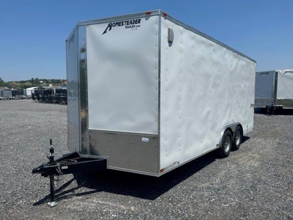 Homesteader 8.5 x 18 V-Nose Enclosed Cargo Trailer – Barn Doors - Image 4