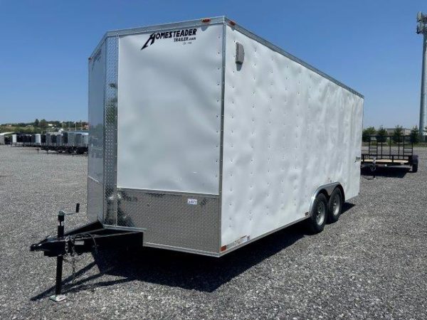 Homesteader 8.5 x 18 Enclosed Car Trailer – 6″ Added Height - Image 4