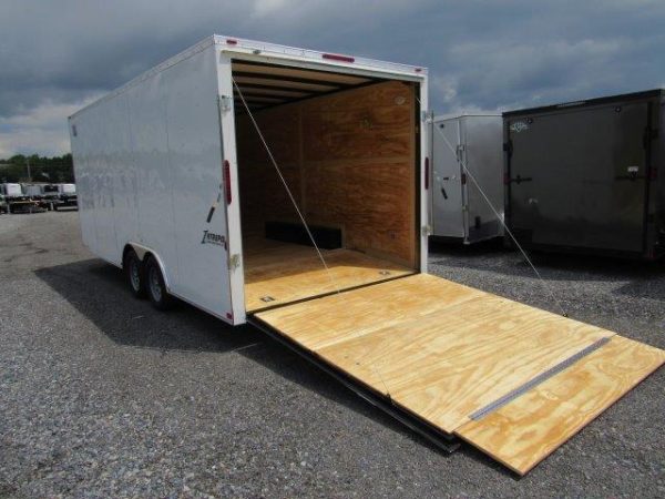 Homesteader 8.5 x 20 V-Nose Enclosed Car Hauler – 6″ Added Height - Image 8