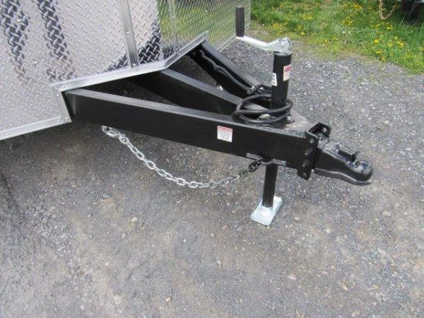 Homesteader 8.5 x 24 Enclosed V-Nose Car Trailer – 12″ Added Height - Image 8