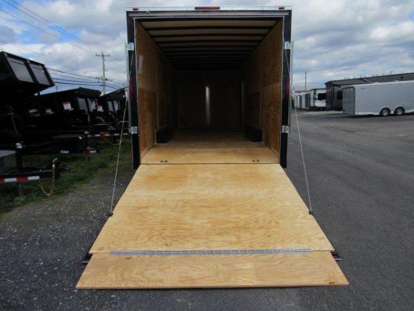 Homesteader 8.5 x 24 Enclosed V-Nose Car Trailer – 12″ Added Height - Image 6