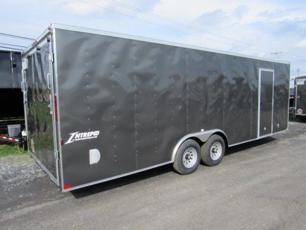 Homesteader 8.5 x 24 Enclosed V-Nose Car Trailer – Extended Tongue - Image 7