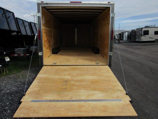 Homesteader 8.5 x 24 Enclosed V-Nose Car Trailer – Extended Tongue - Image 3