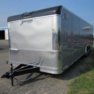 Homesteader 8.5 x 28 Enclosed Car Trailer – 6″ Added Height