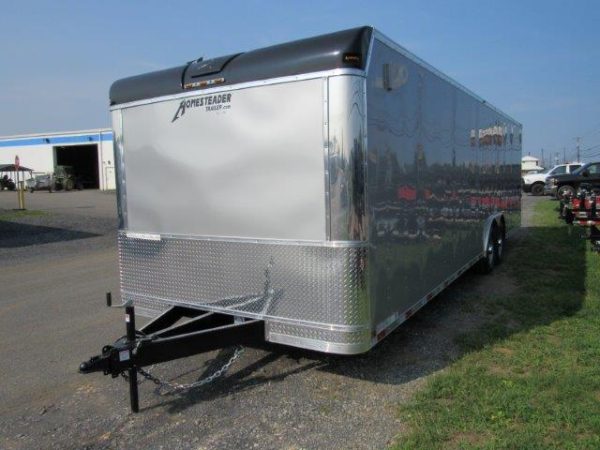 Homesteader 8.5 x 28 Enclosed Car Trailer – 6″ Added Height