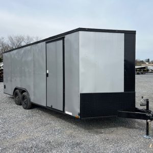 Diamond Cargo 8.5 x 20 Enclosed Car Trailer – Black Trim
