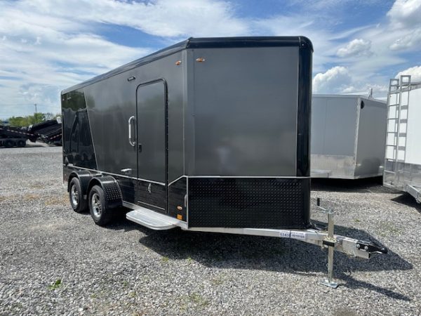 Legend 7 x 16 Aluminum Enclosed Cargo Trailer – Deluxe