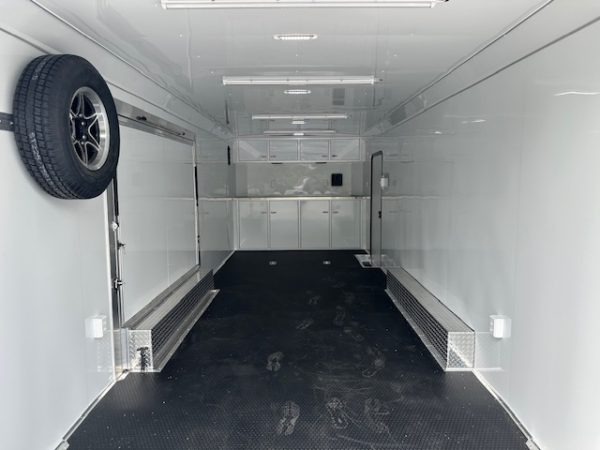 Legend 8.5 x 24 Aluminum Enclosed Car Trailer - Image 6