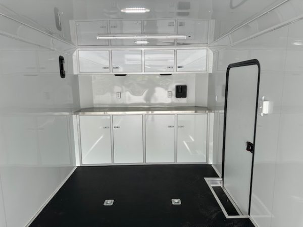 Legend 8.5 x 24 Aluminum Enclosed Car Trailer - Image 8