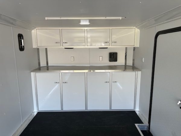 Legend Trailmaster 8.5 x 24 Aluminum Enclosed Car Trailer - Image 11