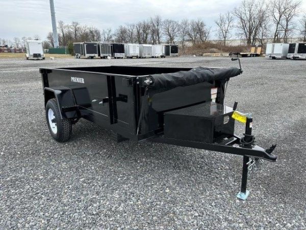 Premier 5 x 10 Low Profile Dump Trailer – Spreader Gate - Image 6