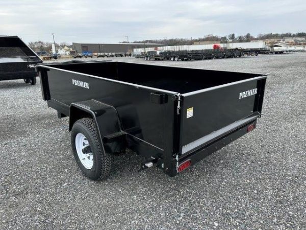 Premier 5 x 10 Low Profile Dump Trailer – Spreader Gate - Image 7