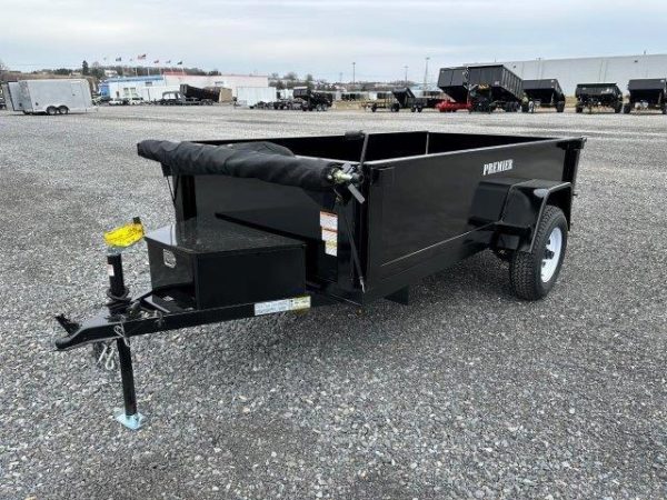 Premier 5 x 10 Low Profile Dump Trailer – Spreader Gate - Image 8