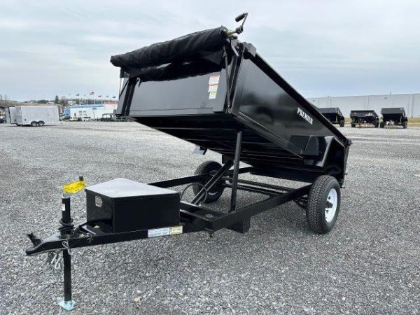 Premier 5 x 10 Low Profile Dump Trailer – Spreader Gate - Image 4