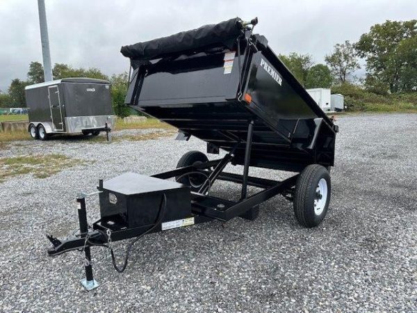 Premier 5 x 8 Low Profile Dump Trailer – Spreader Gate - Image 4