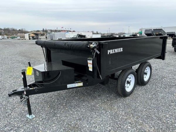 Premier 6 x 10 Deckover Dump Trailer – Spreader Gate - Image 8