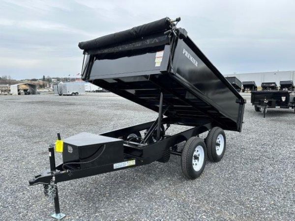 Premier 6 x 10 Deckover Dump Trailer – Spreader Gate - Image 4