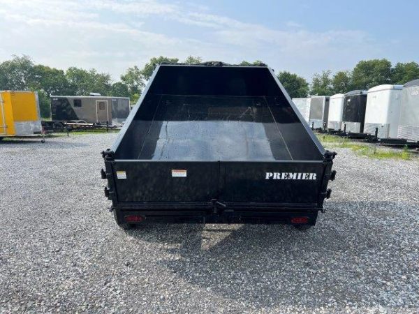 Premier 6 x 10 Low Profile Dump Trailer – Ladder Ramps - Image 3