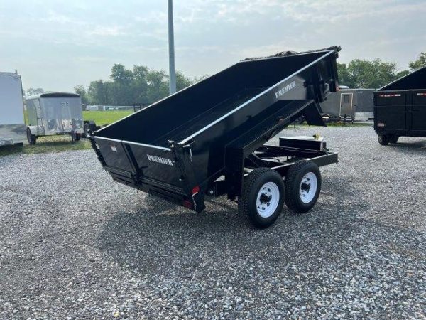 Premier 6 x 10 Low Profile Dump Trailer – Ladder Ramps - Image 6