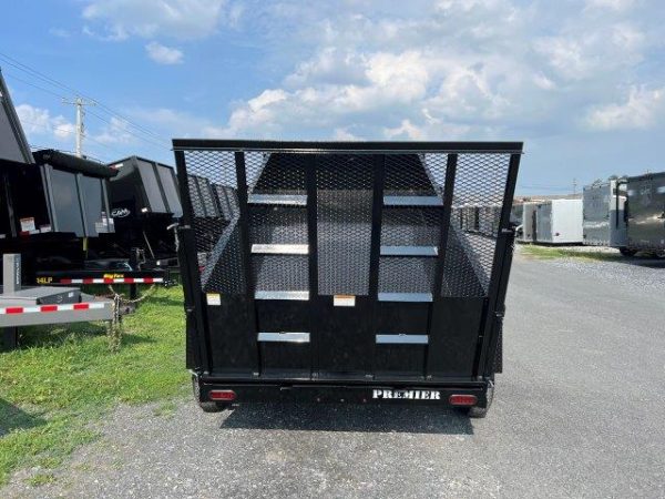 Premier 6 x 12 Low Profile Dump Trailer – Landscape Ramp - Image 3