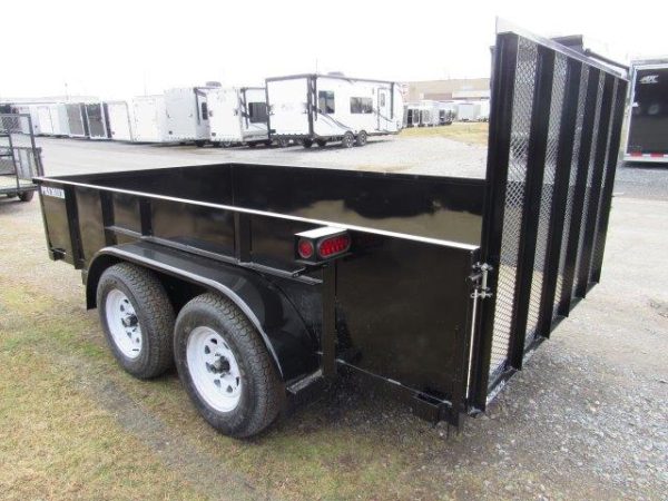 Premier 6.4 x 12 Landscape Utility Trailer – Solid Steel Sides - Image 6