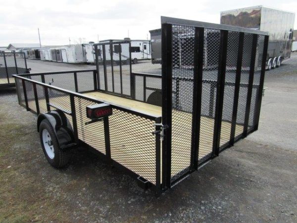 Premier 6×14 Landscape Utility Trailer – Mesh Sides & Ramp - Image 6