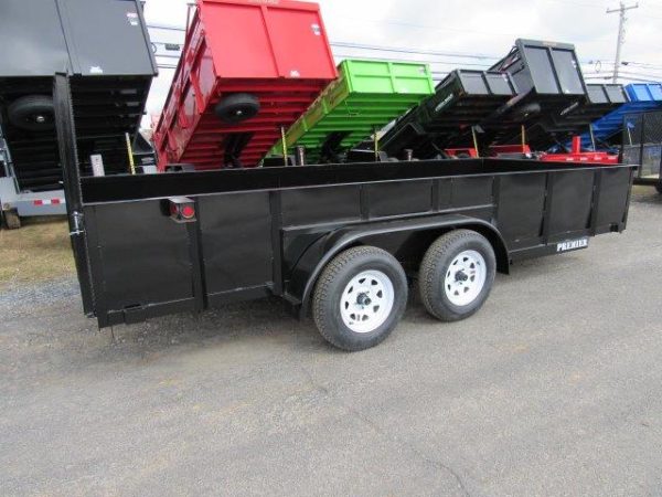 Premier 6.4 x 16 Landscape Utility Trailer – Solid Steel Sides - Image 5