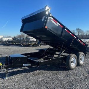 Premier 7 x 12 Low Profile Dump Trailer – 12,000 lb GVW
