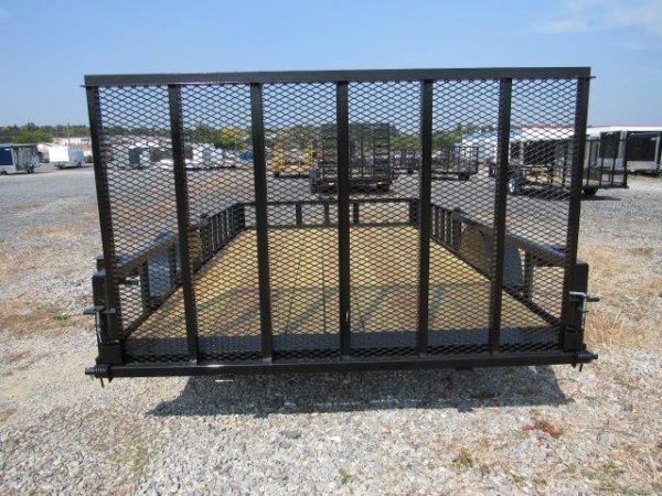 Premier 7 x 12 Landscape Utility Trailer – Removable Side ATV Ramps - Image 3